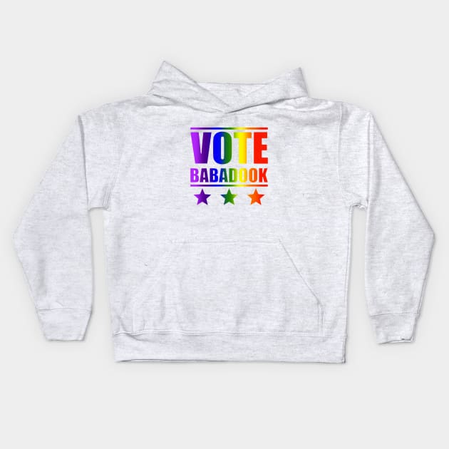 Vote Babadook Kids Hoodie by rachellauren